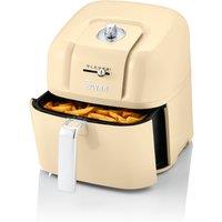 Swan Retro Manual Air Fryer Cream