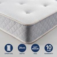 Fogarty Just Right Gel Open Coil Mattress