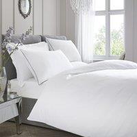 Appletree Piped Cotton Duvet Cover and Pillowcase Set