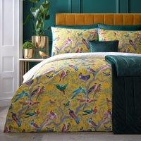 Laurence Llewelyn-Bowen Birdity 200 Thread Count 100% Cotton Duvet Cover & Pillowcase Set