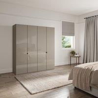 Wiemann Kahla 4 Door Wardrobe Pebble