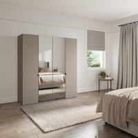 Wiemann Kahla 4 Door Mirrored Wardrobe