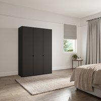 Wiemann Kahla 3 Door Wardrobe Graphite (Grey)