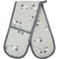 Penny Sheep Grey Double Oven Glove