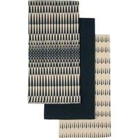 Pack of 3 Zen Navy Tea Towels