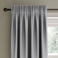 Berlin Blackout Pencil Pleat Curtains