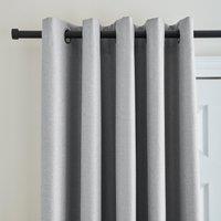 Berlin Blackout Eyelet Door Curtains