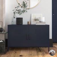 Bradford 2 Door Metal Accent Cabinet Navy