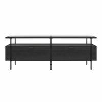 Wainwright TV Unit, Black Oak for TVs up to 60"