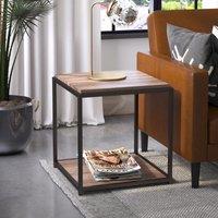 Quincy End Table, Weathered Oak