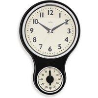 Acctim Kitchen Time Retro Quartz Timer Wall Clock