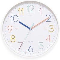 Acctim Afia Tell the Time Wall Clock White