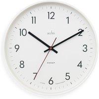 Acctim Aster Wall Clock White