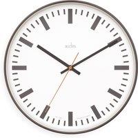 Acctim Victor Bright Station Wall Clock Grey