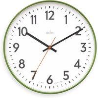 Acctim Hugo Modern Bright Wall Clock