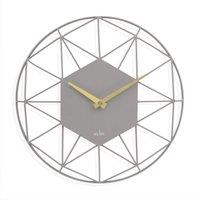 Acctim Alva Quartz Wall Clock Grey