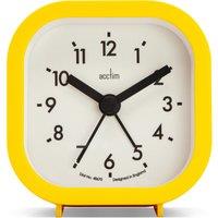 Acctim Robyn Mini Alarm Clock Yellow