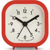 Acctim Robyn Mini Alarm Clock Red