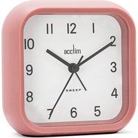 Acctim Carter Superbrite Alarm Clock Coral