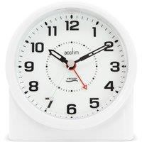 Acctim Central Alarm Clock White