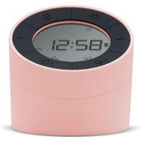 Acctim Jowie Dual Digital Alarm Clock Pink