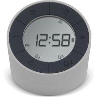 Acctim Jowie Dual Digital Alarm Clock Grey