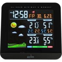 Acctim Wyndham 6-in-1 Barometric Weather Station Clock