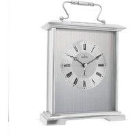 Acctim Althorp Mantel Clock Quartz Polished Metal Carriage Clock