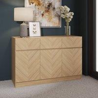 Taranto Wide Sideboard Tan