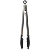 KitchenAid Black Silicone Tipped Kitchen Tongs