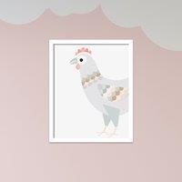 The Art Group Chicken Framed Print