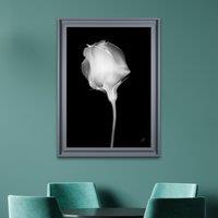 The Art Group Mono Floral I Framed Print