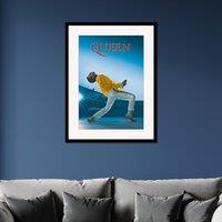 The Art Group Queen Live At Wembley Framed Print