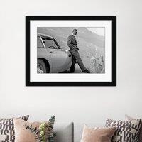 The Art Group James Bond Aston Martin Framed Print