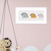 The Art Group Hedgehogs Framed Print