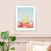 The Art Group Barcelona Framed Print