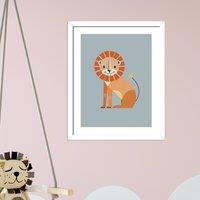 The Art Group Lion Framed Print