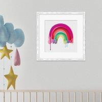 The Art Group Watercolour Rainbow Framed Print