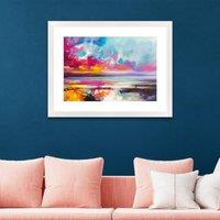 The Art Group Da Capo Magenta Framed Print