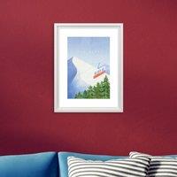 The Art Group The Alps Framed Print