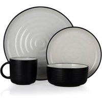 Barbary & Oak Cascade Stoneware 16 Piece Dinner Set