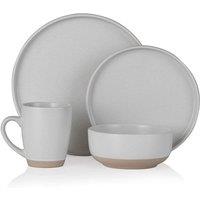 Barbary & Oak Avena Stoneware 16 Piece Dinner Set