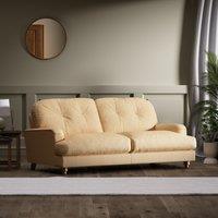 Martha Faux Linen 3 Seater Sofa
