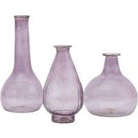 Set of 3 Hinkley Glass Vases