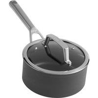 Ninja ZEROSTICK Hard Anodised Saucepan with Lid, 16cm