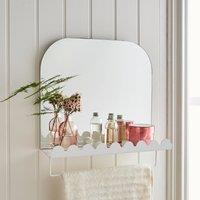 Heart and Soul Scalloped Mirror