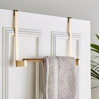 Modern Luxe Square Overdoor Towel Rail