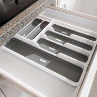 Addis White & Grey Extendable Drawer Organiser