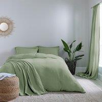 Cotton Muslin Duvet Cover and Pillowcase Set