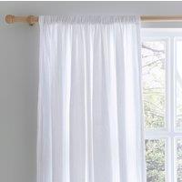 Cotton Muslin Slot Top Curtains